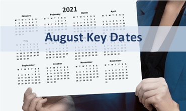 JobKeeper Key Dates - August